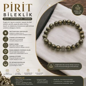 Pirit Doğal Taş Bileklik