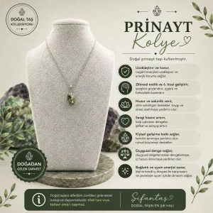 Prinayt Doğal Taş Kolye Ucu