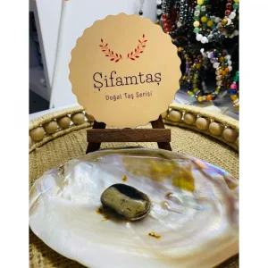 Tamburlanmış Obsidyen Taşı