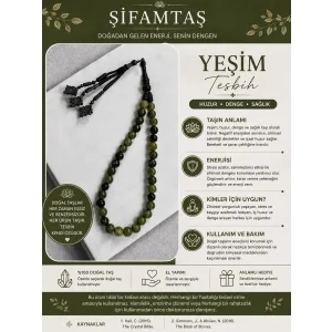 Yeşim Doğal Taş Tesbih