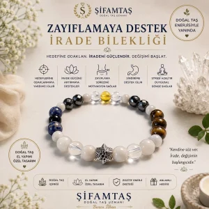 Zayıflama Doğal Taş Bileklik