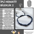 İPLİ HEMATİT BİLEKLİK 2