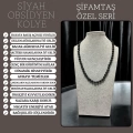 ÖZEL SERİ OBSİDYEN KOLYE