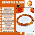 TURUNCU AKİK BİLEKLİK