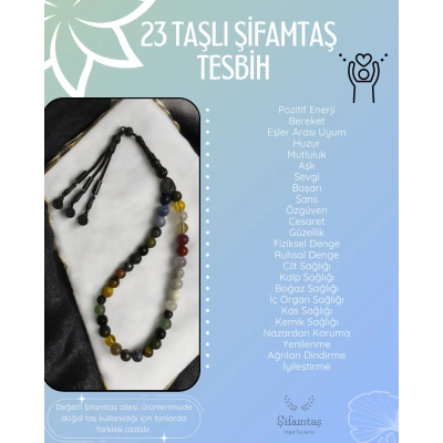 23 TAŞLI ŞİFAMTAŞ TESBİHİ