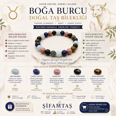 BOĞA BURCU BİLEKLİĞİ