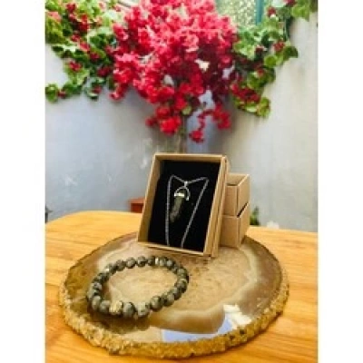 Labradorit Bileklik Ve Kolye