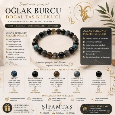 OĞLAK BURCU BİLEKLİĞİ