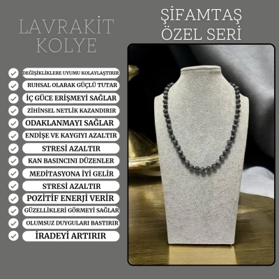 ÖZEL SERİ LAVRAKİT KOLYE