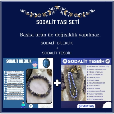 SODALİT TAŞI SETİ