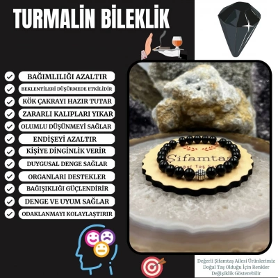 Turmalin Taşı Bileklik