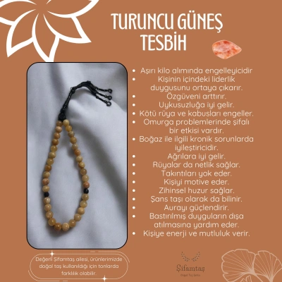 TURUNCU GÜNEŞ TESBİH