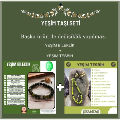 YEŞİM TAŞI SETİ