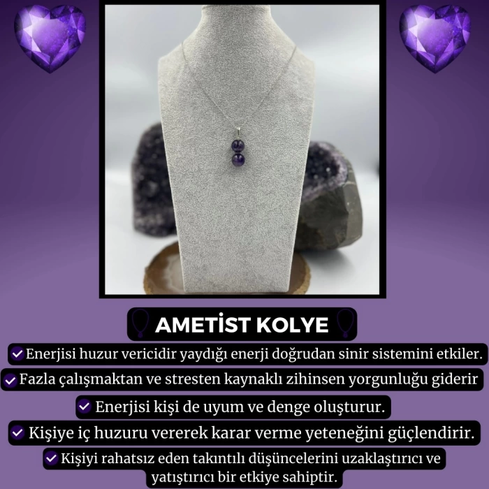 AMETİST KOLYE