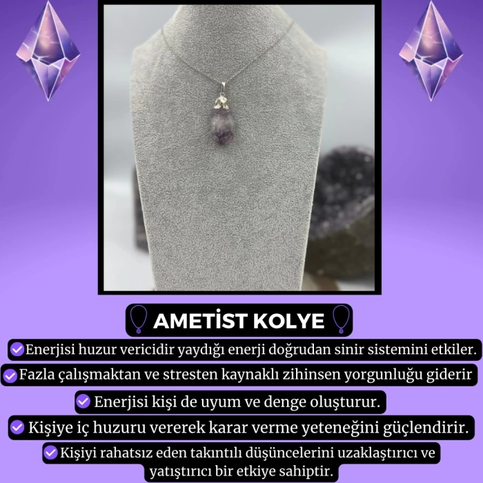 AMETİST KOLYE