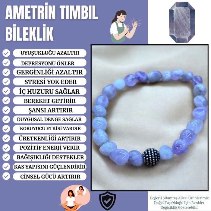 AMETRİN TIMBIL BİLEKLİK