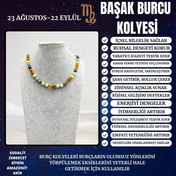 BAŞAK BURCU KOLYESİ