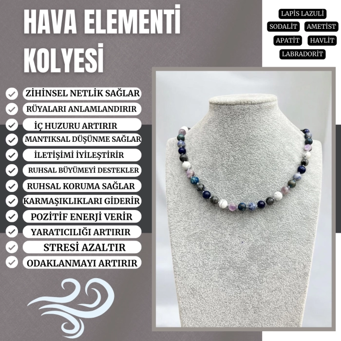 HAVA ELEMENTİ KOLYESİ