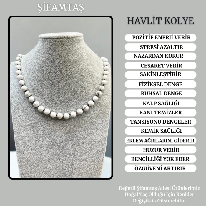 HAVLİT KOMPLE TAŞ KOLYE