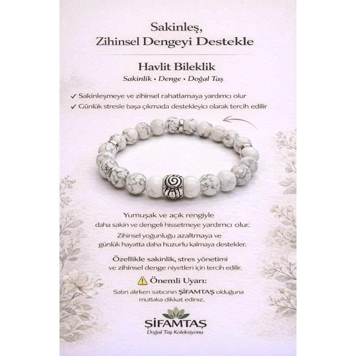 HAVLİT DOĞAL TAŞ BİLEKLİK