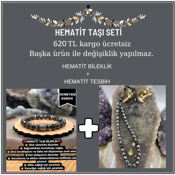 HEMATİT TAŞI SETİ