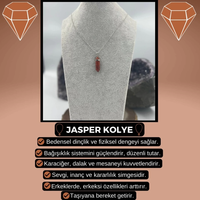 JASPER KURŞUN KOLYE