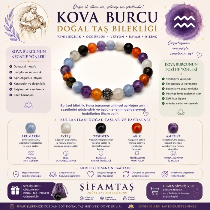 KOVA BURCU BİLEKLİĞİ