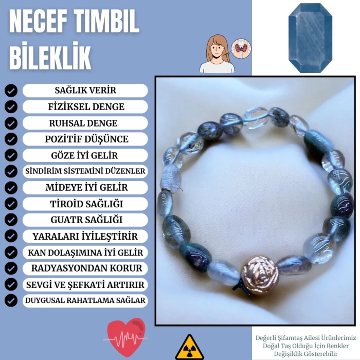 NECEF TAŞI TIMBIL BİLEKLİK