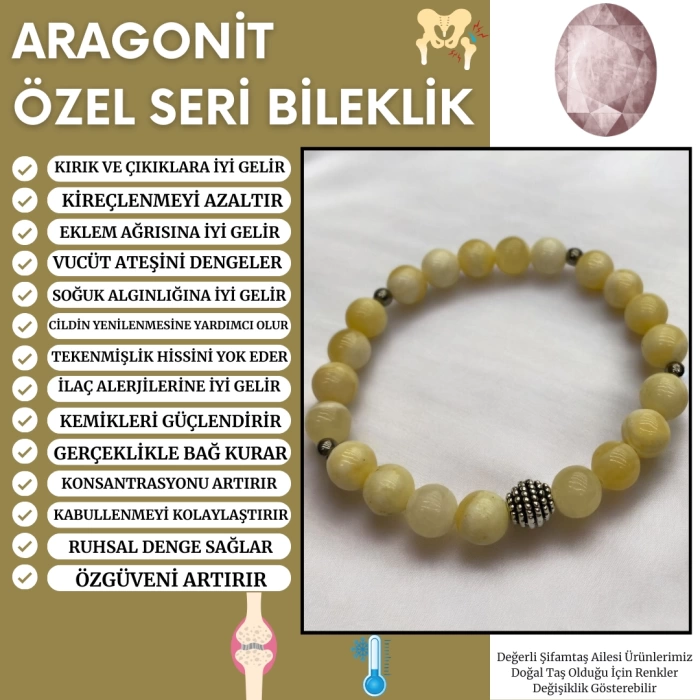 ÖZEL SERİ ARAGONİT BİLEKLİK