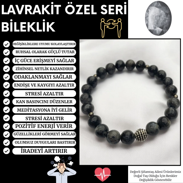 ÖZEL SERİ LAVRAKİT BİLEKLİK