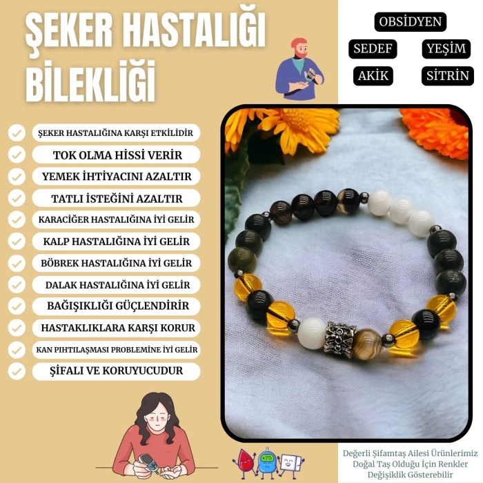 Şeker Hastalığı Bilekliği