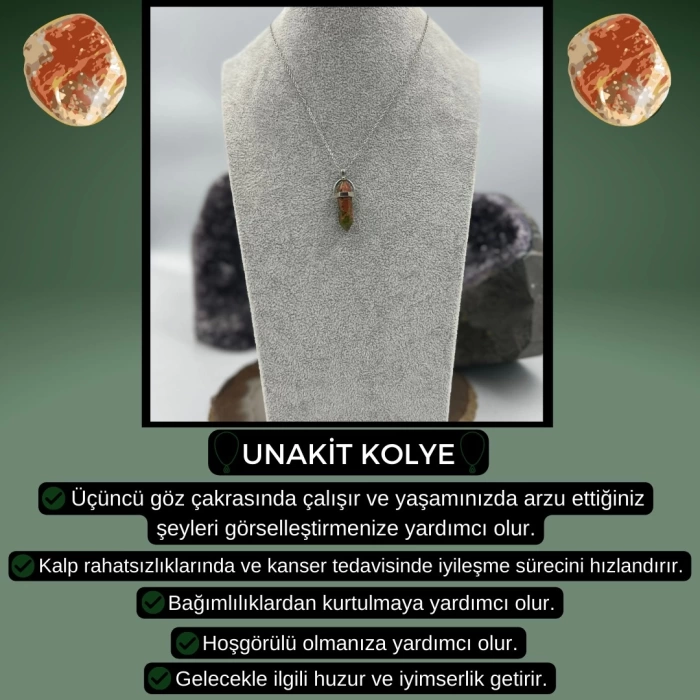 UNAKİT KURŞUN KOLYE