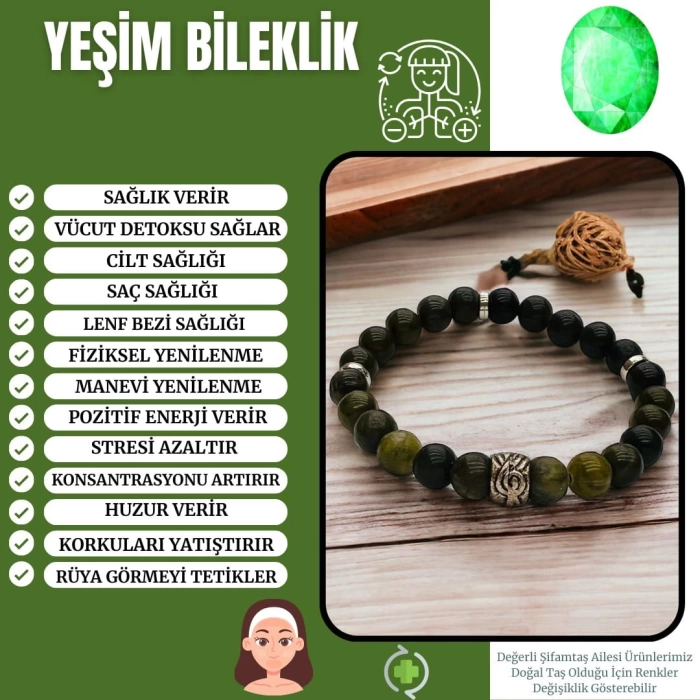 Yeşim Taşı Bileklik