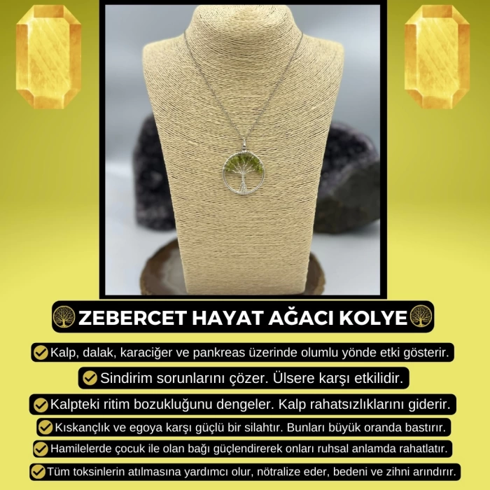 ZEBERCET HAYAT AĞACI KOLYE