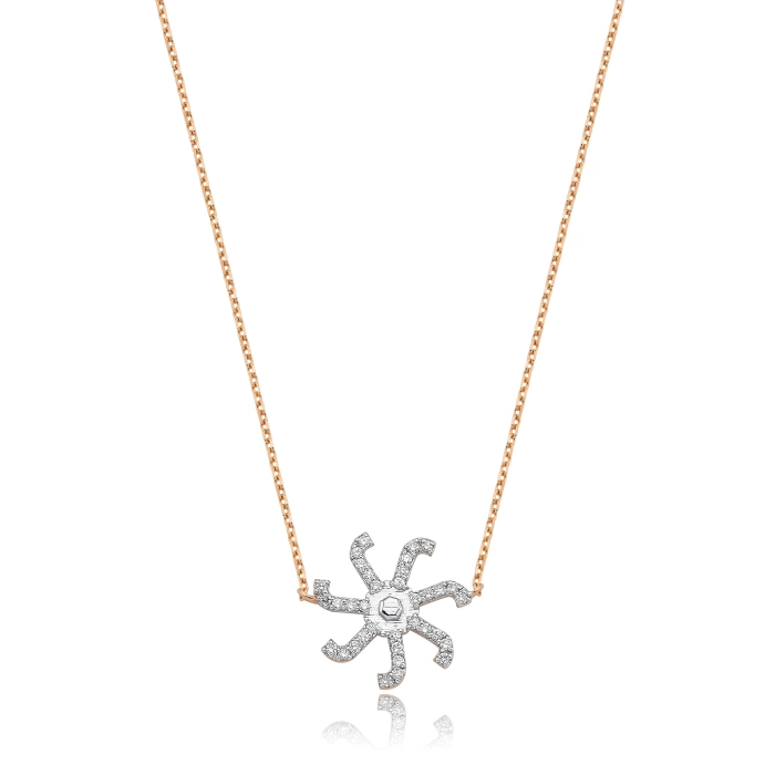 JAGER STAR GOLD DIAMOND NECKLACE