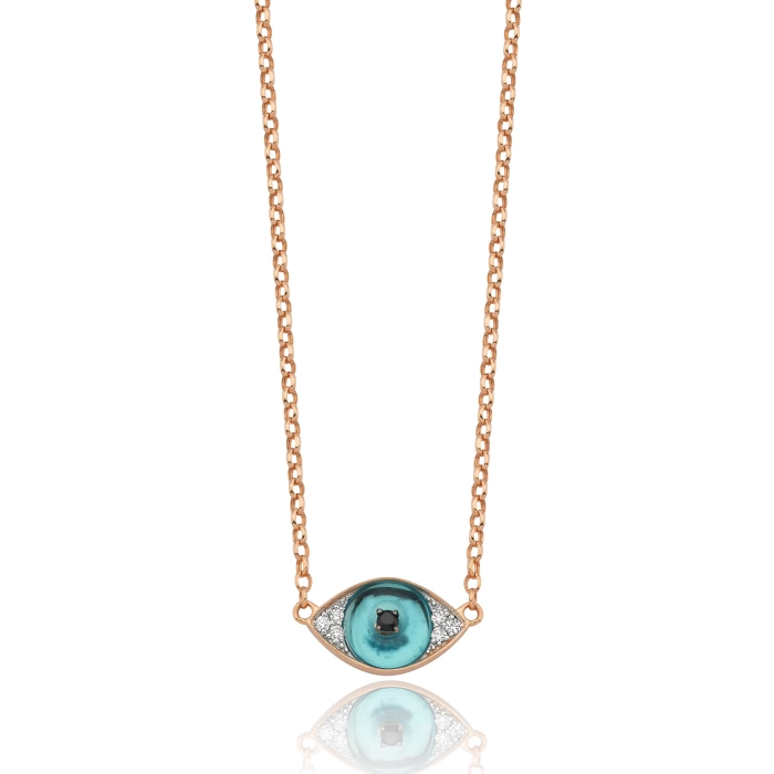 AEGIS GOLD DIAMOND NECKLACE