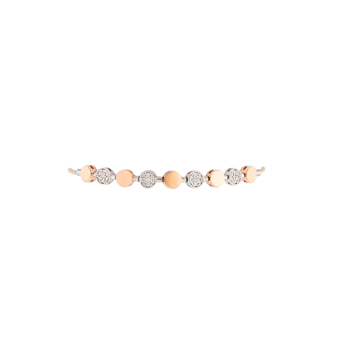 CIRCLE GOLD DIAMOND BRACELET