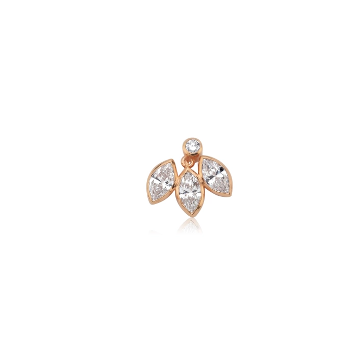 CYPRESS GOLD DIAMOND EARRING