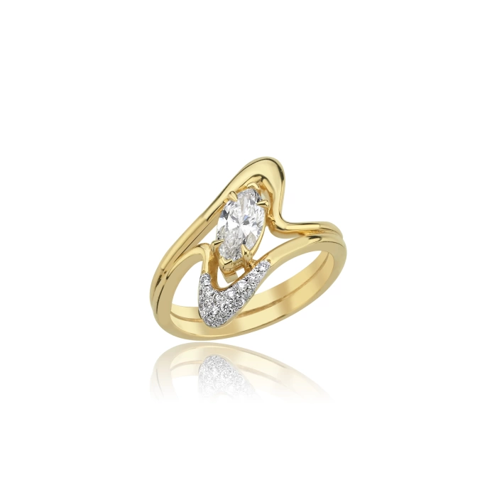 CYPRESS GOLD DIAMOND RING