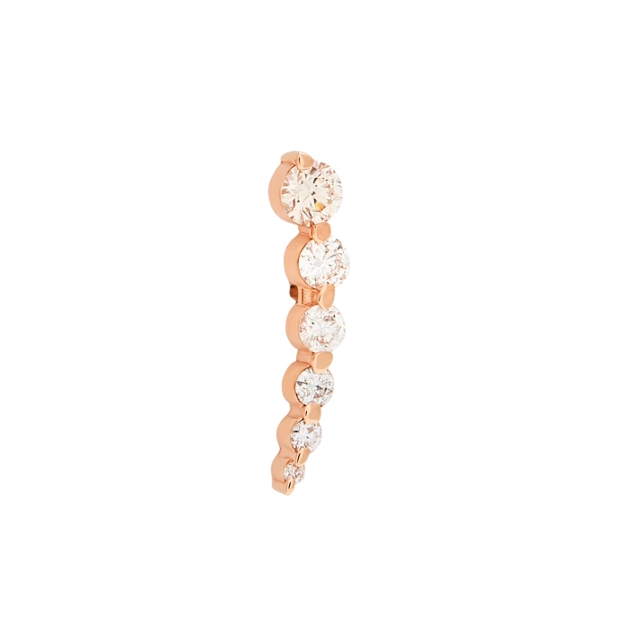 TRAVERSE GOLD DIAMOND EARRING