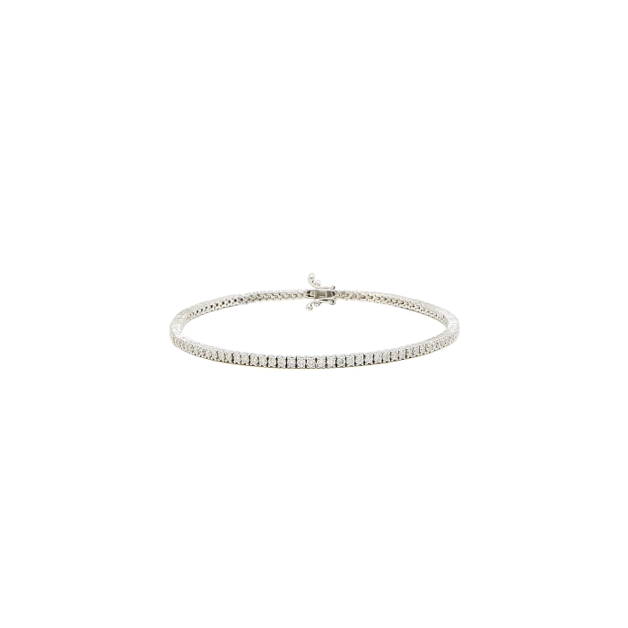 TENNIS GOLD DIAMOND BRACELET