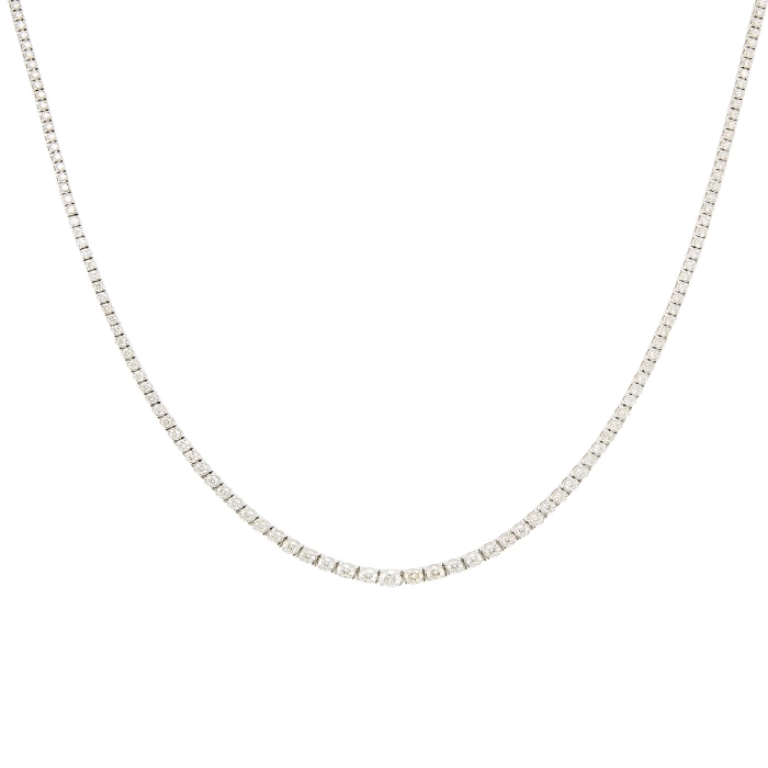 TENNIS GOLD DIAMOND NECKLACE