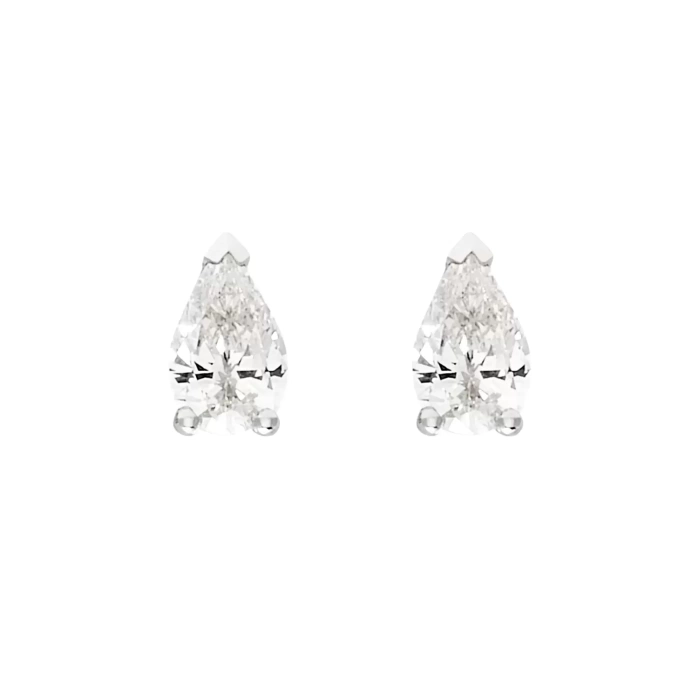 DROP GOLD DIAMOND EARRING