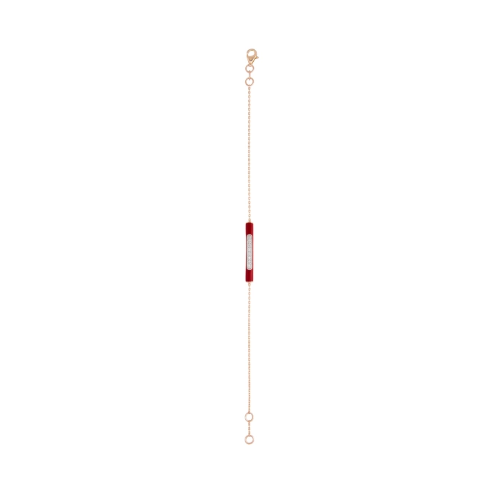 RED LIGHT GOLD DIAMOND BRACELET