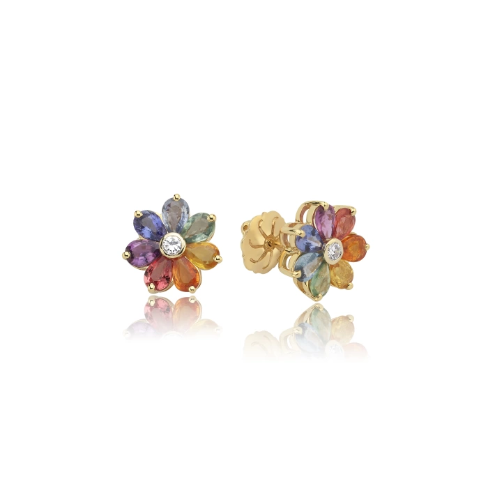 PRIMROSE GOLD DIAMOND EARRING