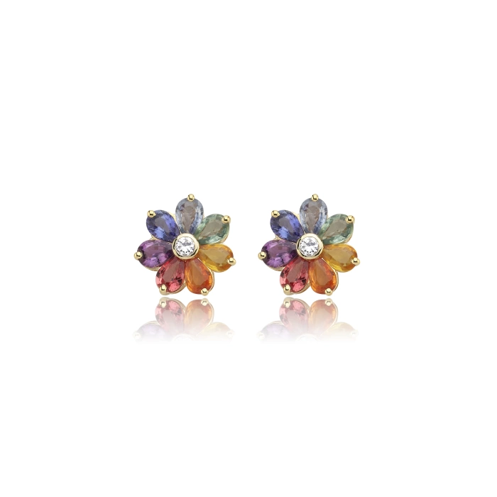 PRIMROSE GOLD DIAMOND EARRING