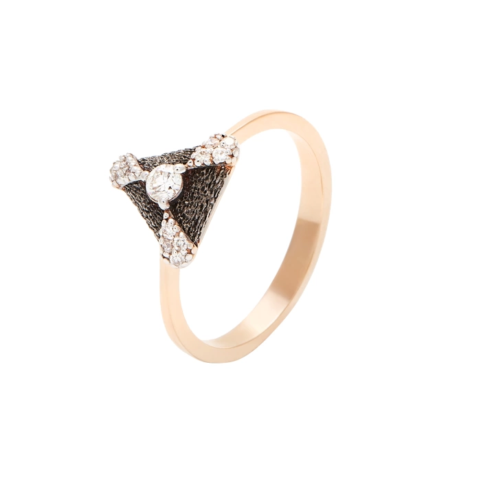 PINE GOLD DIAMOND RING