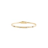 PLAIT GOLD DIAMOND BANGLE