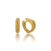 HEARTBEAT GOLD DIAMOND EARRING