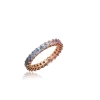 RAINBOW JAGER ETERNITY GOLD SAPPHIRE RING